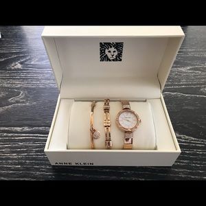Anne Klein Bracelet Set